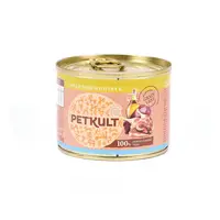 Hrana umeda pentru caini Petkult Mini Junior cu rata 185 g