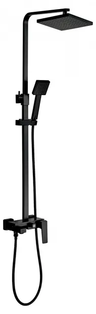 Sistem de duș Inter Ceramic - Elinor, ICT 6891B, Negru mat