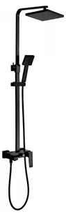 Sistem de duș Inter Ceramic - Elinor, ICT 6891B, Negru mat