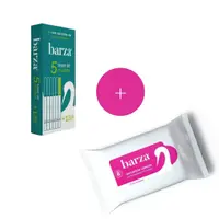 Teste de ovulatie + Test de sarcina + Servetele intime Barza, Biotech | 5 teste de ovulatie +1 test de sarcina + 20 servetele