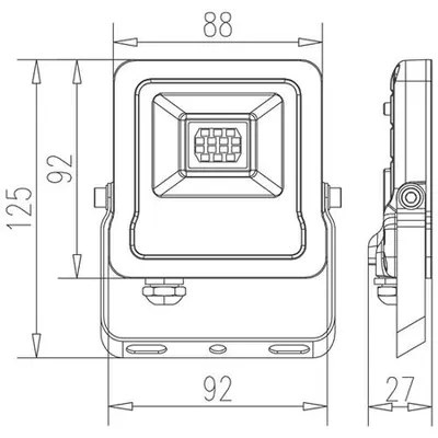 Proiector SL 10W SMD 6500K