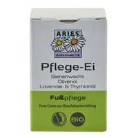 Crema solida pentru picioare cu ulei de masline, ceara de albine, ulei de lavanda si cimbru ecologica 50g Aries
