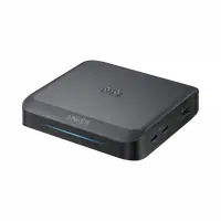 Incarcator Statie Anker pentru baterie externa Prime, 150W, 5A, 1 x Pogo Pin - 1 x USB-A - 2 x USB-C, Negru A1903G11