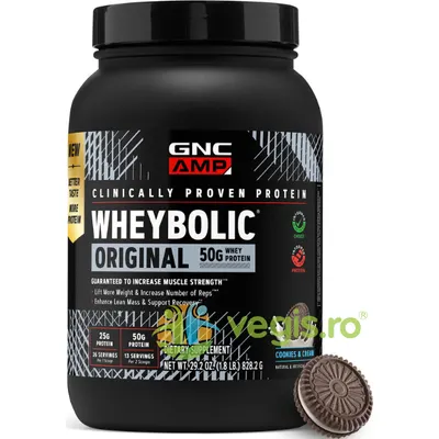 Proteina din Zer Studiata Clinic cu Aroma de Biscuiti cu Crema 828.2g