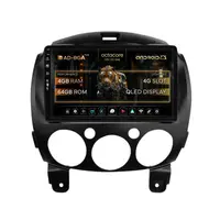 Navigatie Mazda 2 (2007-2014), Android, A-Octacore 4GB RAM + 64GB ROM, 9 Inch - AD-BGA9004+AD-BGRKIT322 - Copie