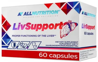 LivSupport, 60 capsule, AllNutrition