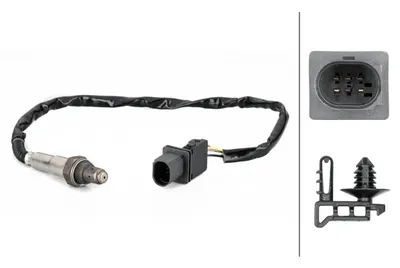 Sonda lambda (numar fire 6, 545mm) potrivit OPEL AGILA; SUZUKI SPLASH, SWIFT IV 1.2 1.2LPG 01.08