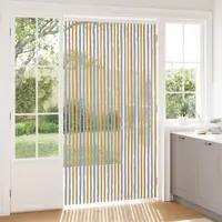vidaXL Perdea pentru insecte din chenille Gri și Bej 118 x 220 cm
