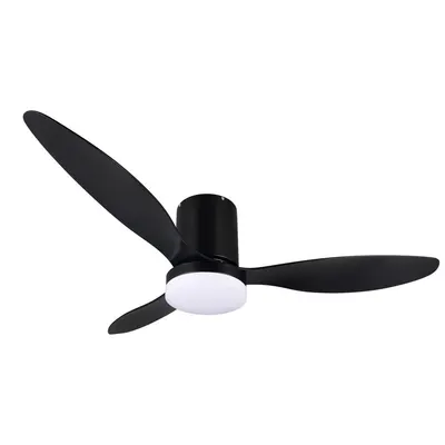 Plafonieră negru-mat LED ø 132 cm Göteborg – Reality