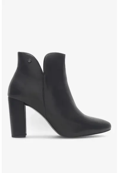 Ghete dama 5905588008545 - Piele naturala - Negru - Negru