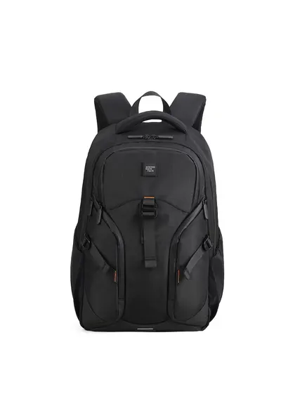 Rucsac unisex cu aplicatie logo - Negru