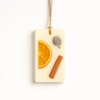 Odorizant dulap din ceară de soia Cosy Christmas – Portocală, scorțișoară & vanilie, ediție limitată - Oval