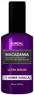 Kundal Ser de păr Macadamia, Vanilie ambra, 100 ml