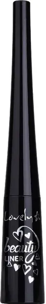 Lovely - Eyeliner lichid Beauty - negru, 3 g