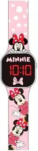 Ceas LED Kids Licensing - Minnie, roz