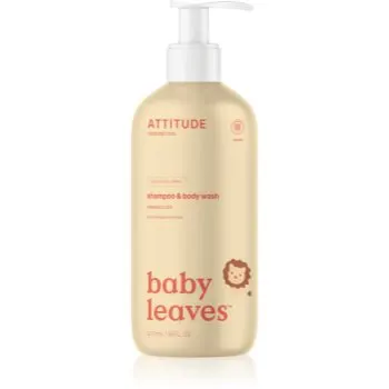 Attitude Baby Leaves Pear Nectar 2 in 1 gel de dus si sampon pentru copii