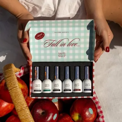 Ojă semi Saute Nails Set Autumn Society 4+2