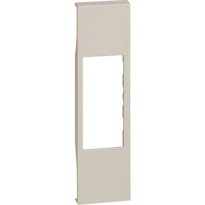 Tasta pentru conectori RJ si A/V si lampa de siguranta Bticino Living Now KM07, nisip