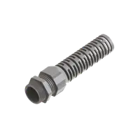Presetupa, spiral, PG16, 6-12mm, PA6, light grey RAL7035, IP68