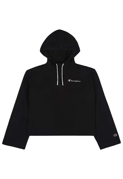 Hanorac crop cu captuseala din fleece Moyer Diebel