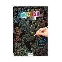 Magical Forest: Scratch Art Creations