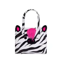 Geantă Tote pentru copii, Squishmallows, zebraTracey, 35x26x11 cm, brand Difuzed