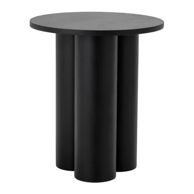 Măsuță auxiliară rotundă cu aspect de lemn de stejar ø 45 cm Aio – Bloomingville