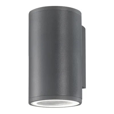 Aplica NODUS Inchis Gray Aluminiu & Sticla Diffuser GU10 1x35W 220-240 Volt 50Hz -IP54