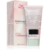 Wella Professionals Shinefinity Zero Lift Glaze vopsea de păr demipermanentă culoare 00/89 - Blue Booster 60 ml