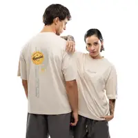 Tricou larg pentru bărbați Rayo Club RC Tactic Circle Off-White Alb