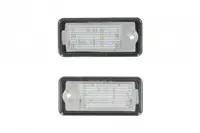 Lumina numar inmatriculare, culoare lumina: alb; set, 12V, cu aprobare circulatie potrivit AUDI A3, A4 B6, A4 B7, A6 ALLROAD C6, A6 ALLROAD C7, A6 C6, A8 D3, A8 D4, Q7 11.00-09.18