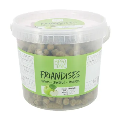 Gustare pentru cai/ponei Hippotonic 3kg MĂR