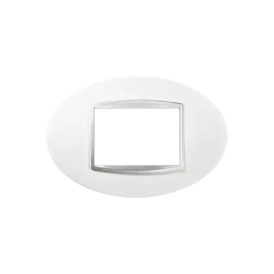 Placa ornament Chorus ART- tehnopolimer- 3 module- MILK WHITE - CHORUS