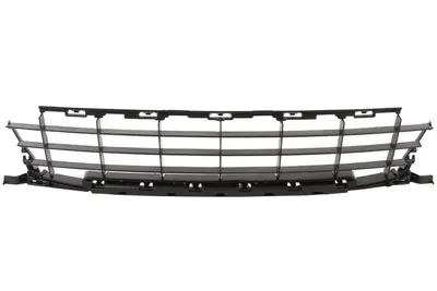 Grila bara fata potrivit PEUGEOT 207, 207 CC, 207 SW 2006-2009 - inferior, SPORT, negru