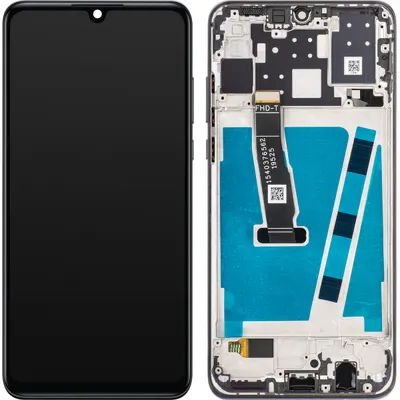 Display cu Touchscreen MP compatibil cu Huawei nova 4e / P30 lite, cu Rama, Versiune Camera Frontala 24, Negru