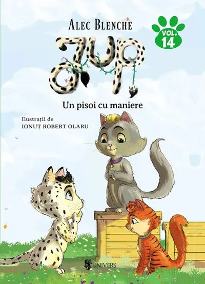 Un pisoi cu maniere. Jup, un pisoi de soi (Vol. 14) - Hardcover - Alec Blenche