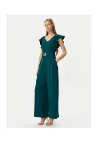Salopeta dama - 305318206 - Poliester - Verde - Verde