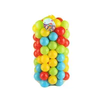 Set 100 bile multicolor 7 cm