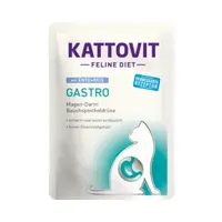 Hrana umeda pentru pisici Kattovit Feline Diet Gastro cu Rata si Orez 85 gr