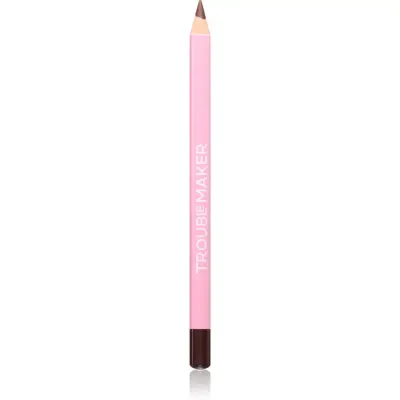 Trouble Maker Overdo It creion contur pentru buze culoare Chit Chat Rich Brown 1 g