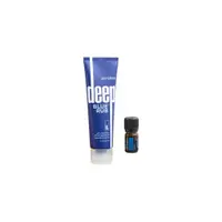 Pachet promotional Deep Blue, ulei esential doTERRA Deep Blue, crema pentru dureri Deep Blue Rub +recipient roll-on + ul...