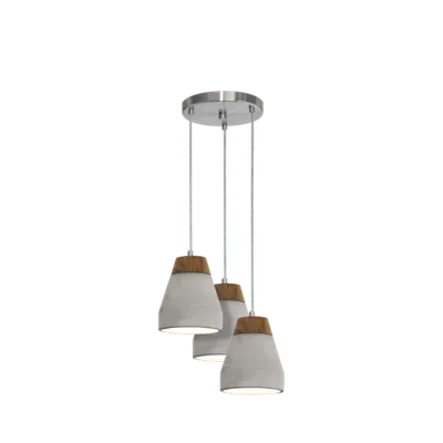 Lampa suspendata TAREGA grey 220-240V,50/60Hz