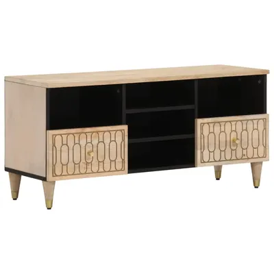 Gossi comoda tv, 100x33x46 cm, lemn masiv de mango