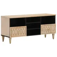 Gossi comoda tv, 100x33x46 cm, lemn masiv de mango