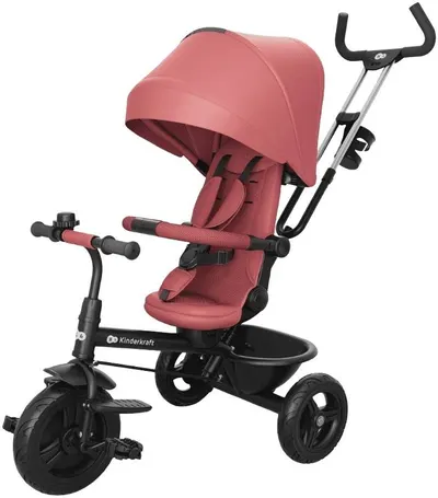 Tricicletă KinderKraft - Aston 2 Plus, Pink
