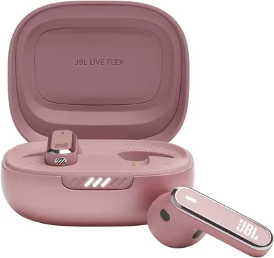 Căști wireless JBL - Live Flex, TWS, ANC, roz