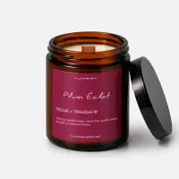 Lumânare parfumată din ceară de soia Plum Éclat - Prună și Trandafir - Default Title