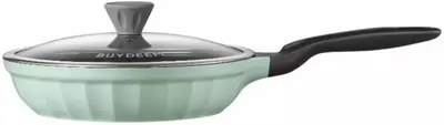 Tigaie antiaderentă BUYDEEM - CP151, 25 cm, verde