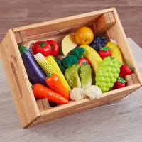 Set 24 fructe și legume din plastic