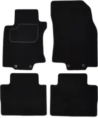 Covorase auto (set, velur, 4 bucati, culoare negru, 5 locuri) NISSAN X-TRAIL dupa 2014